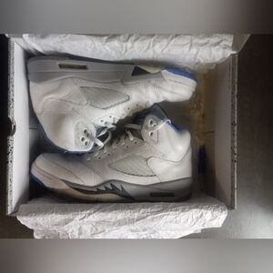 Retro Jordan 5 Blue Stealth Size 11 w/Box
